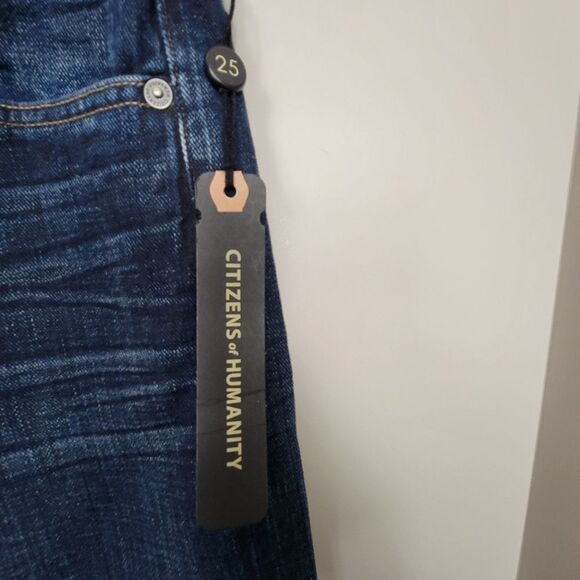 Citizens of Humanity Riley Boy Boot Button Fly Jeans 25 - Picture 2 of 8